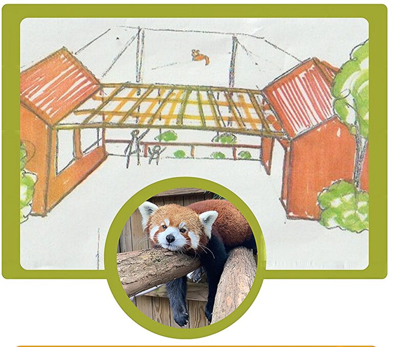 Newly Renovated Red Panda Entrance Project at Capron Park Zoo!